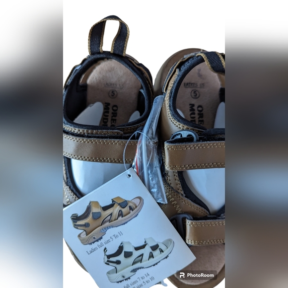 Oregon Mudders Golf Sandals Women's Size 5 NWT NWB - Picture 2 of 4